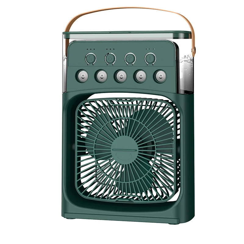 Ventilador Portatil Con Humidificador