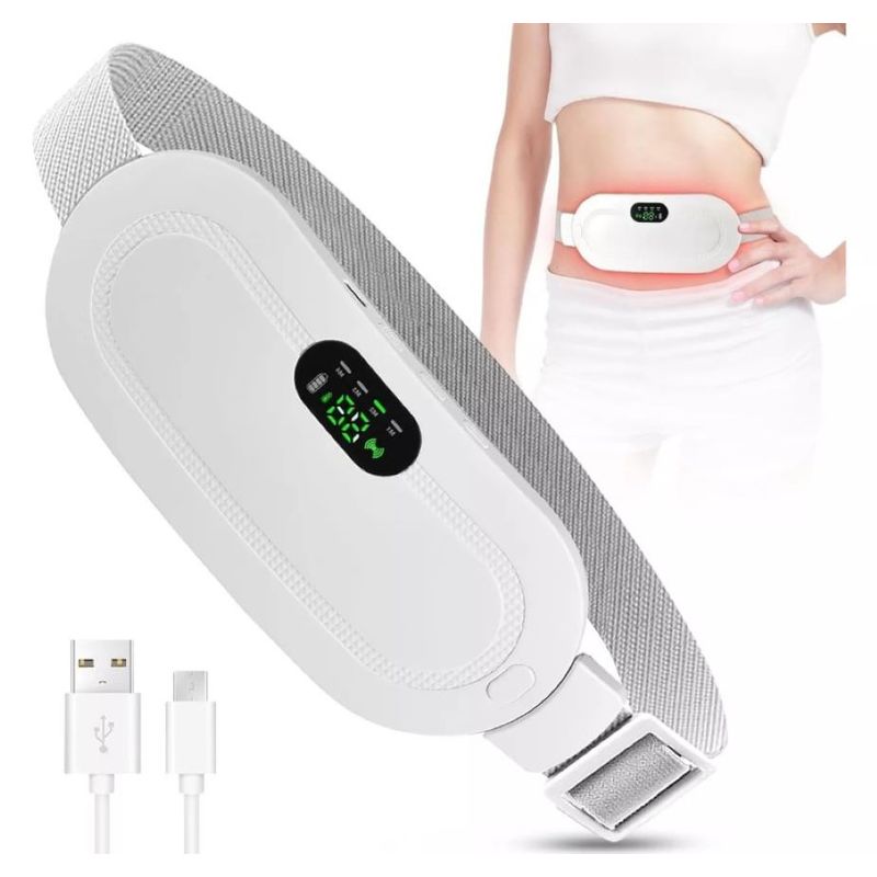 CINTURON CON CALOR Y MASAJE PARA COLICOS